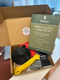 Reliev Essentials Box – Nakke og øvre ryggprogram 2